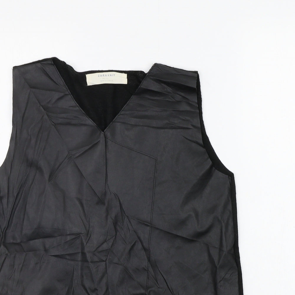 Zara Womens Black   Basic Tank Size M
