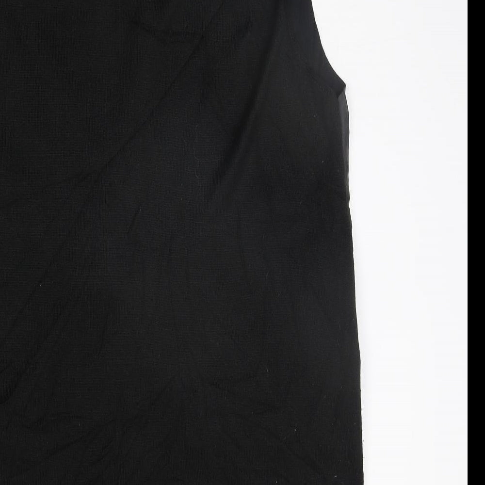 Zara Womens Black   Basic Tank Size M