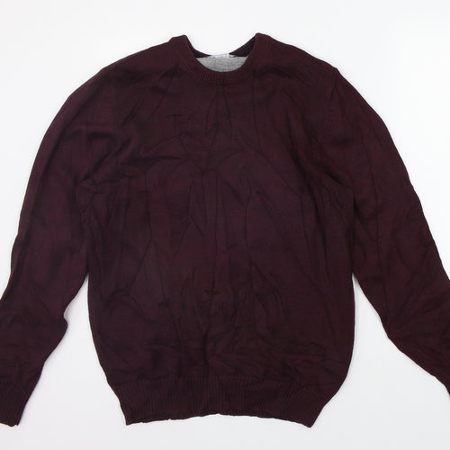 Maine Womens Purple   Pullover Jumper Size S