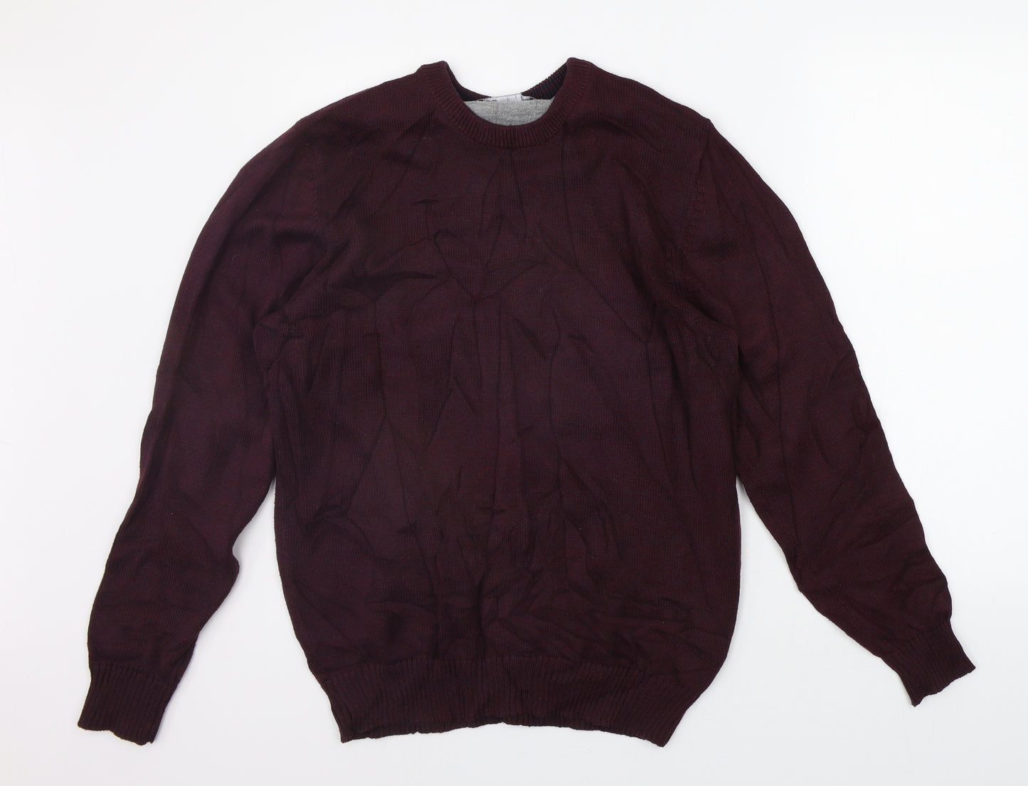 Maine Womens Purple   Pullover Jumper Size S