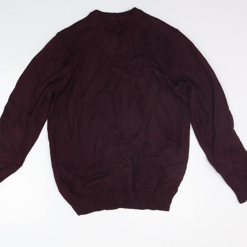 Maine Womens Purple   Pullover Jumper Size S