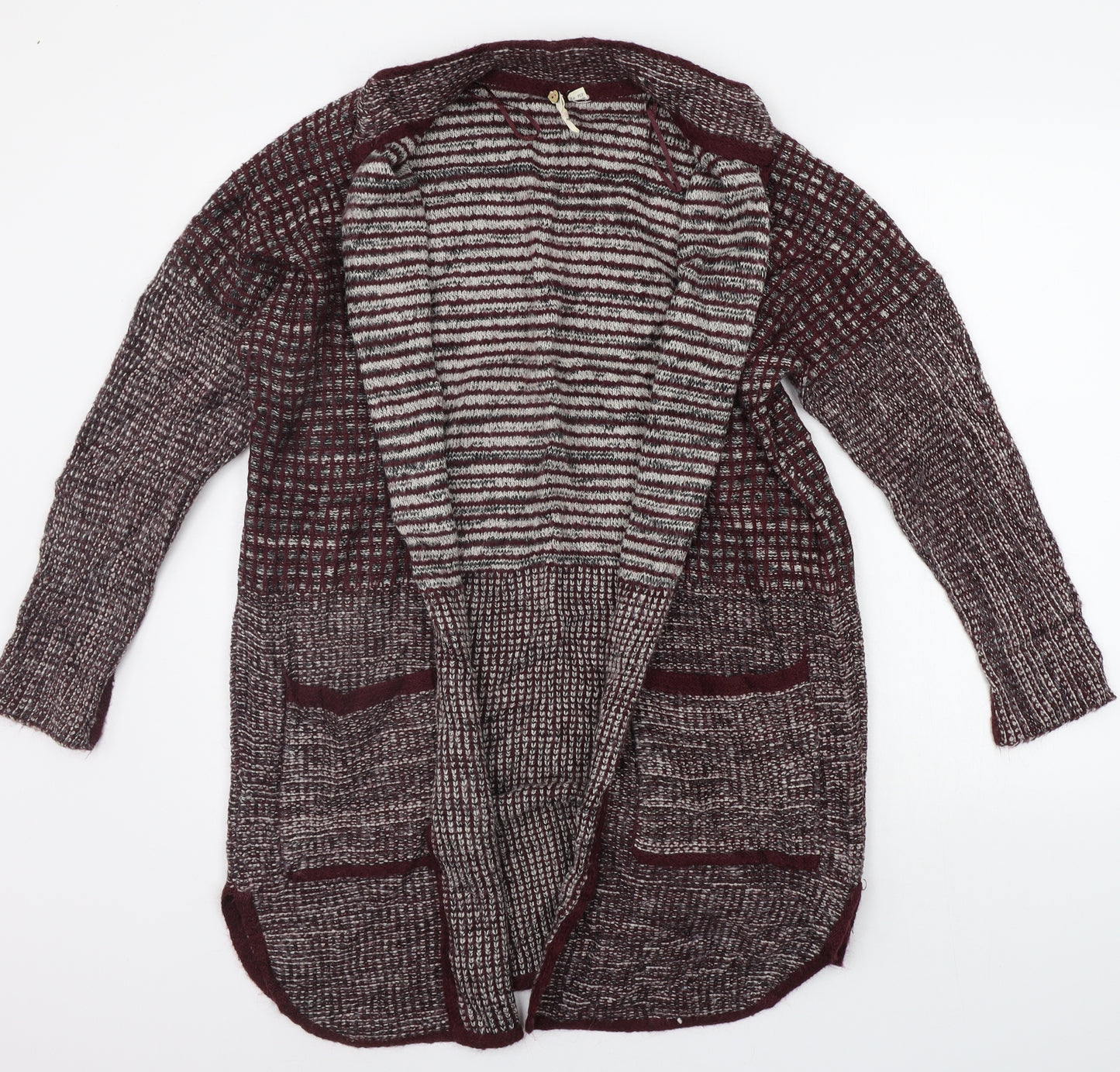 White Stuff Womens Purple   Cardigan Jumper Size 12