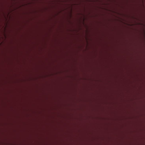 Evans Womens Purple   Basic Blouse Size 14