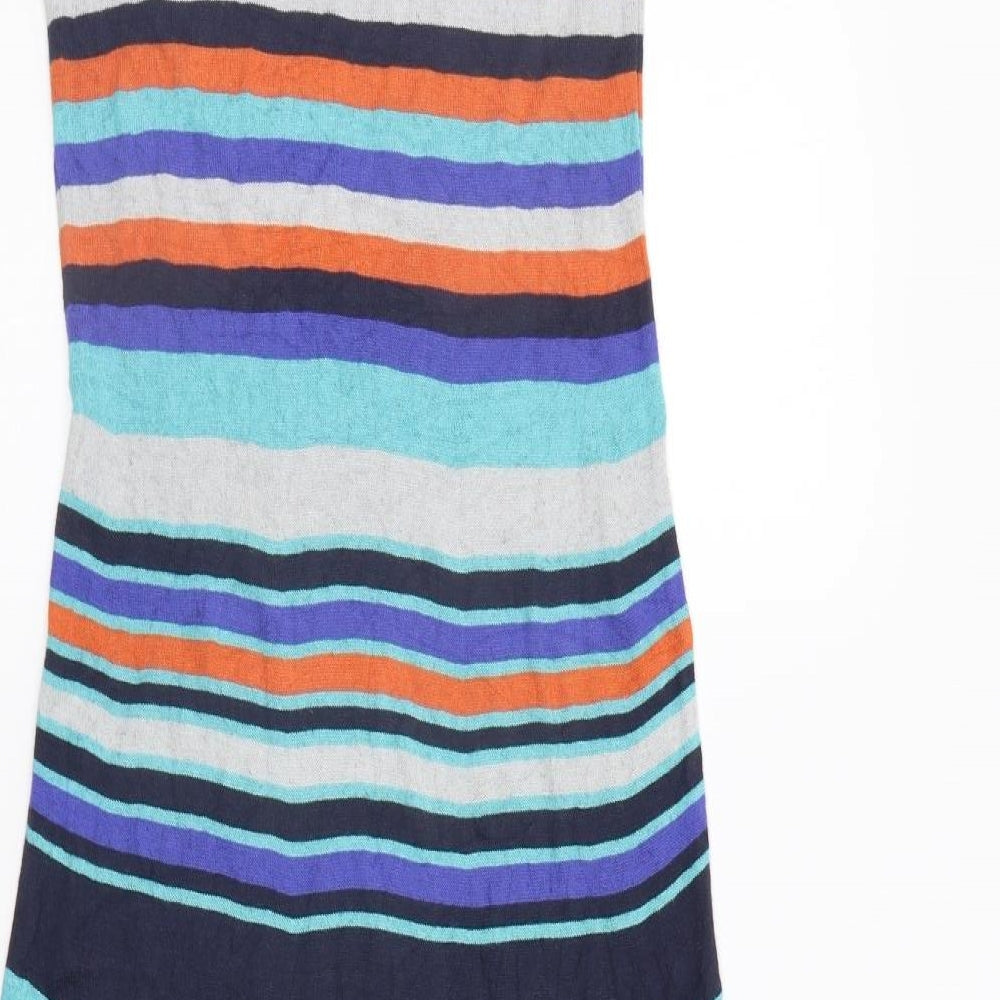 Per Una Womens Multicoloured Striped  Ball Gown  Size 10