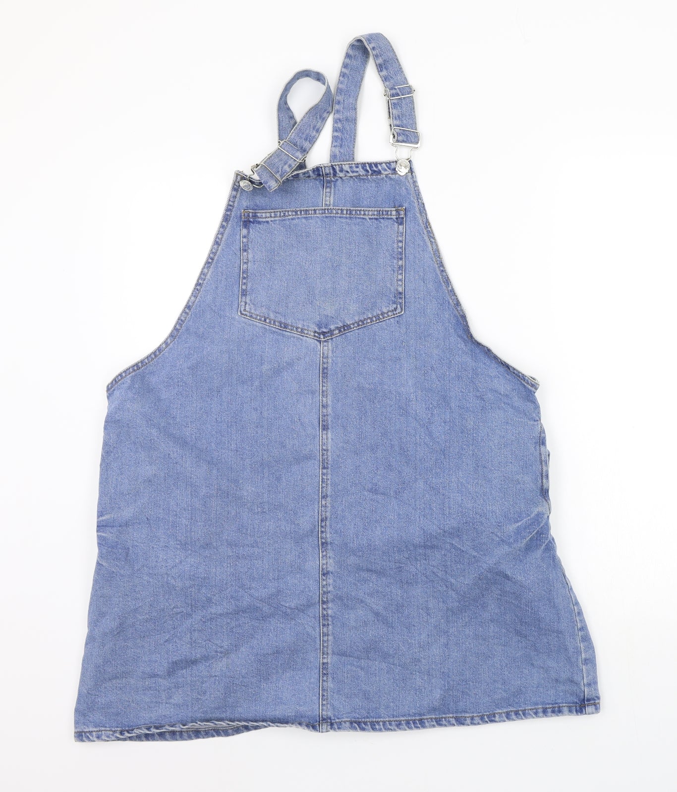 deniem co Womens Blue   Dungaree One-Piece Size 16