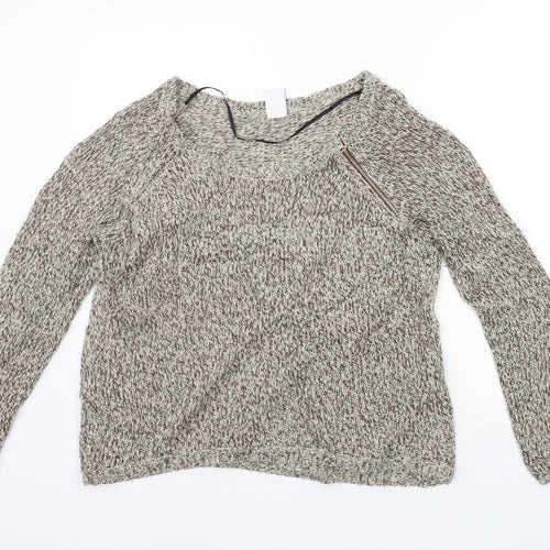 Vera Moda Womens Beige   Pullover Jumper Size S