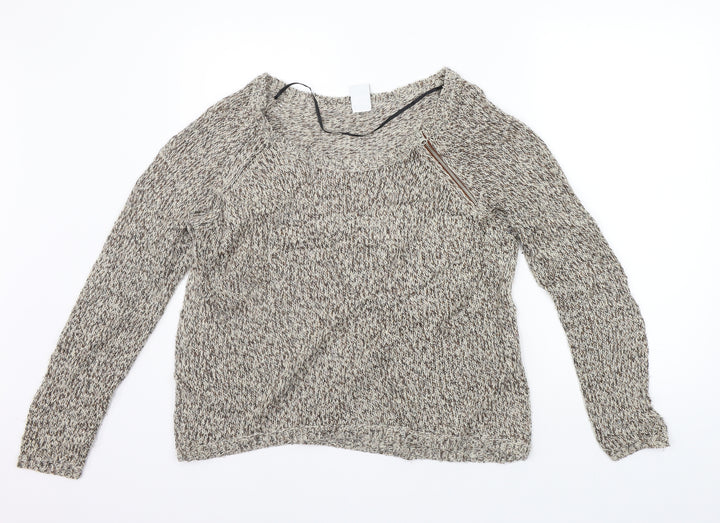 Vera Moda Womens Beige Pullover Jumper Size S