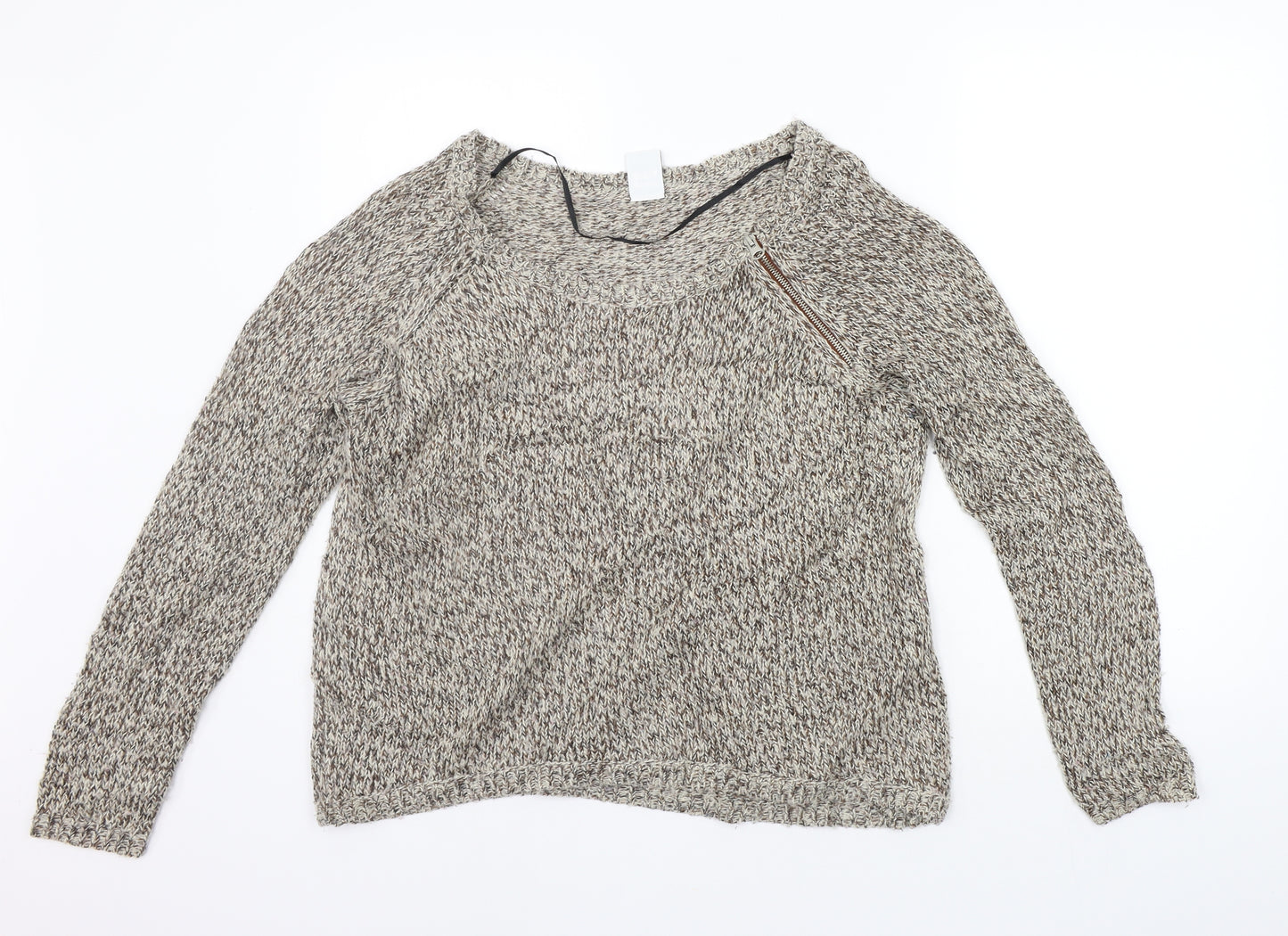Vera Moda Womens Beige   Pullover Jumper Size S