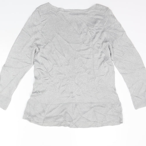Preworn Womens Grey   Pullover Jumper Size L