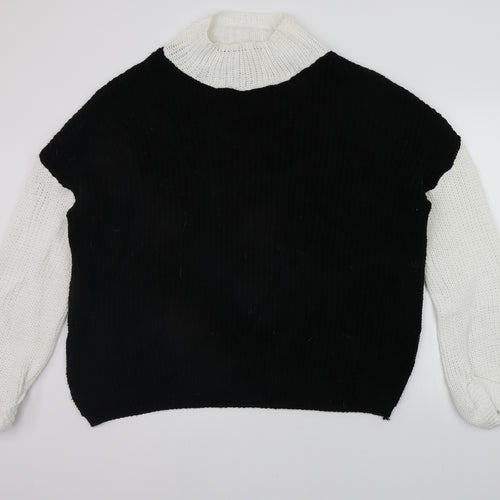 PRETTYLITTLETHING Womens Beige   Pullover Jumper Size S