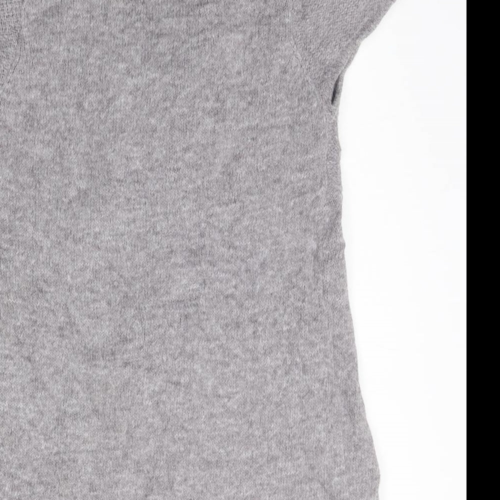River Island Womens Grey   Cardigan Jumper Size 10
