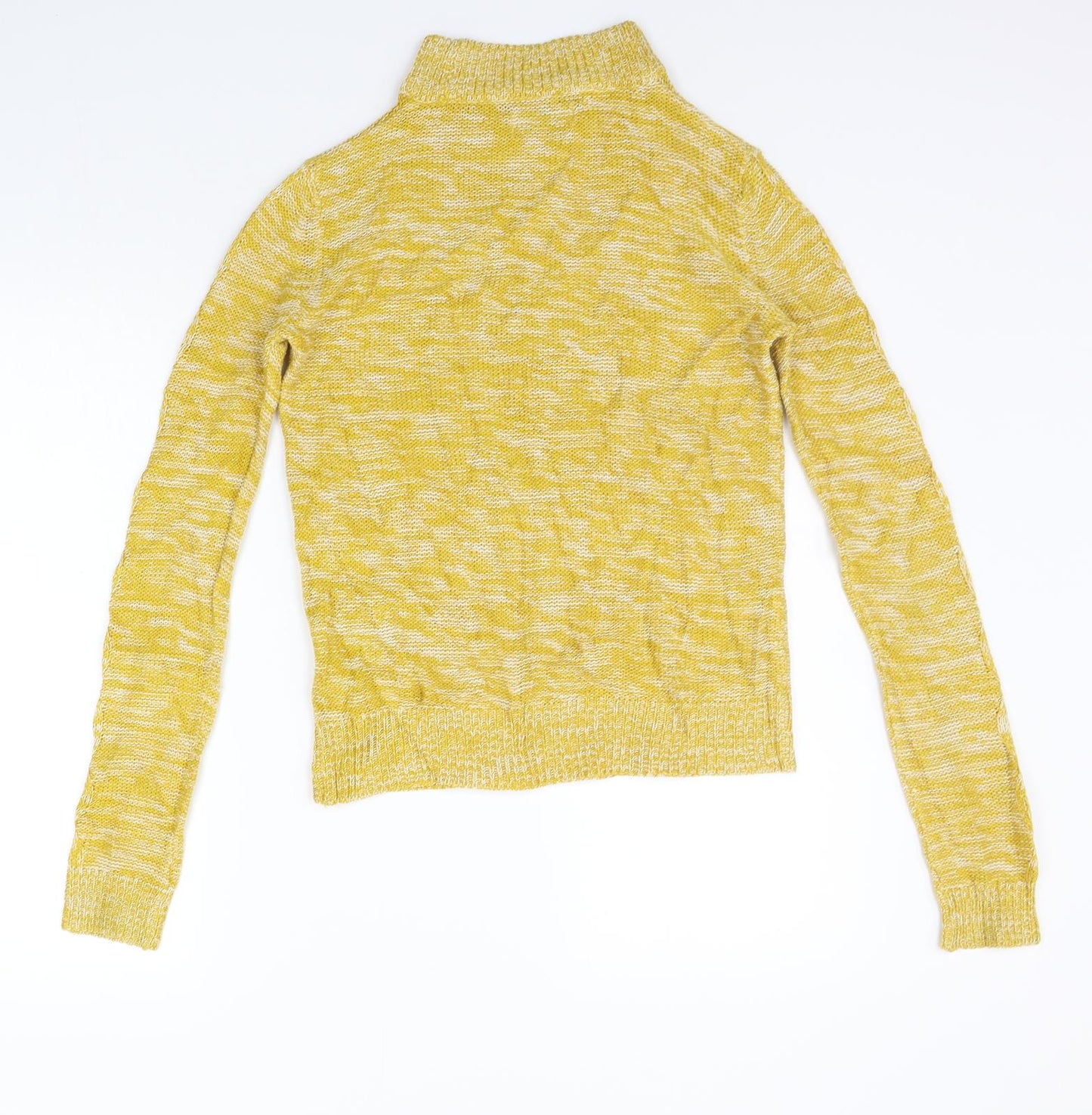 Papaya Womens Yellow   Pullover Jumper Size S