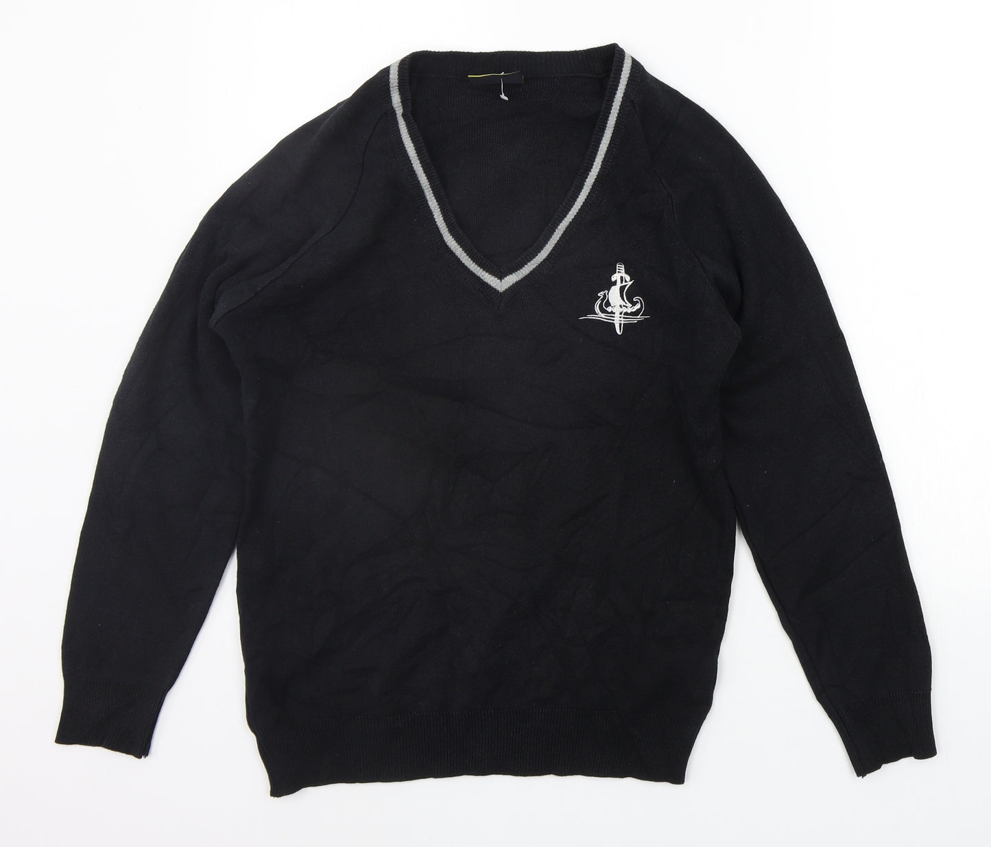 coolflow Womens Black   Pullover Jumper Size 8