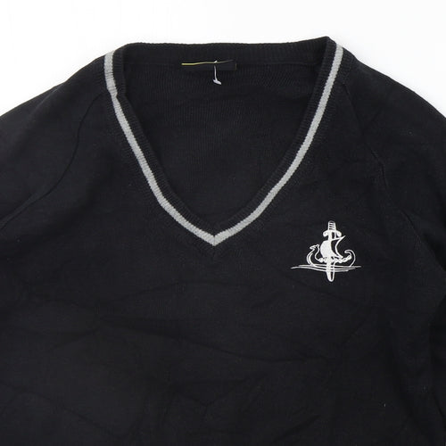 coolflow Womens Black   Pullover Jumper Size 8