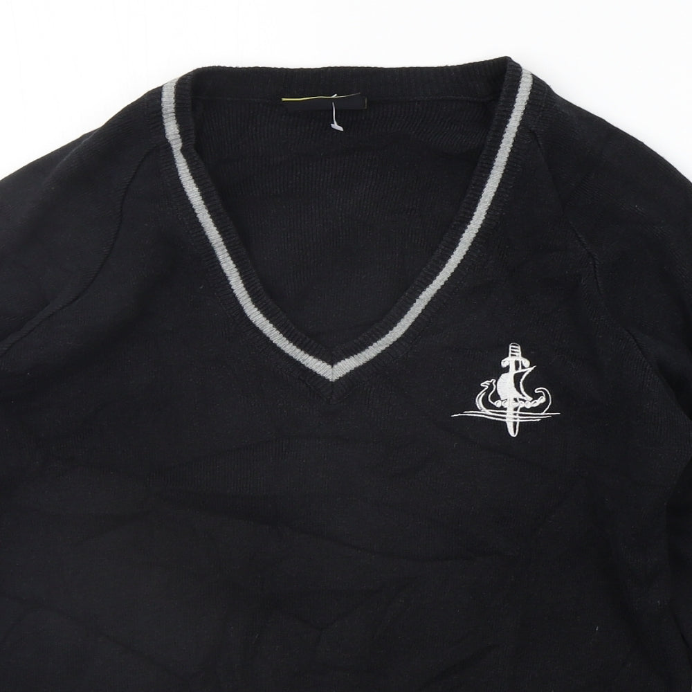 coolflow Womens Black   Pullover Jumper Size 8
