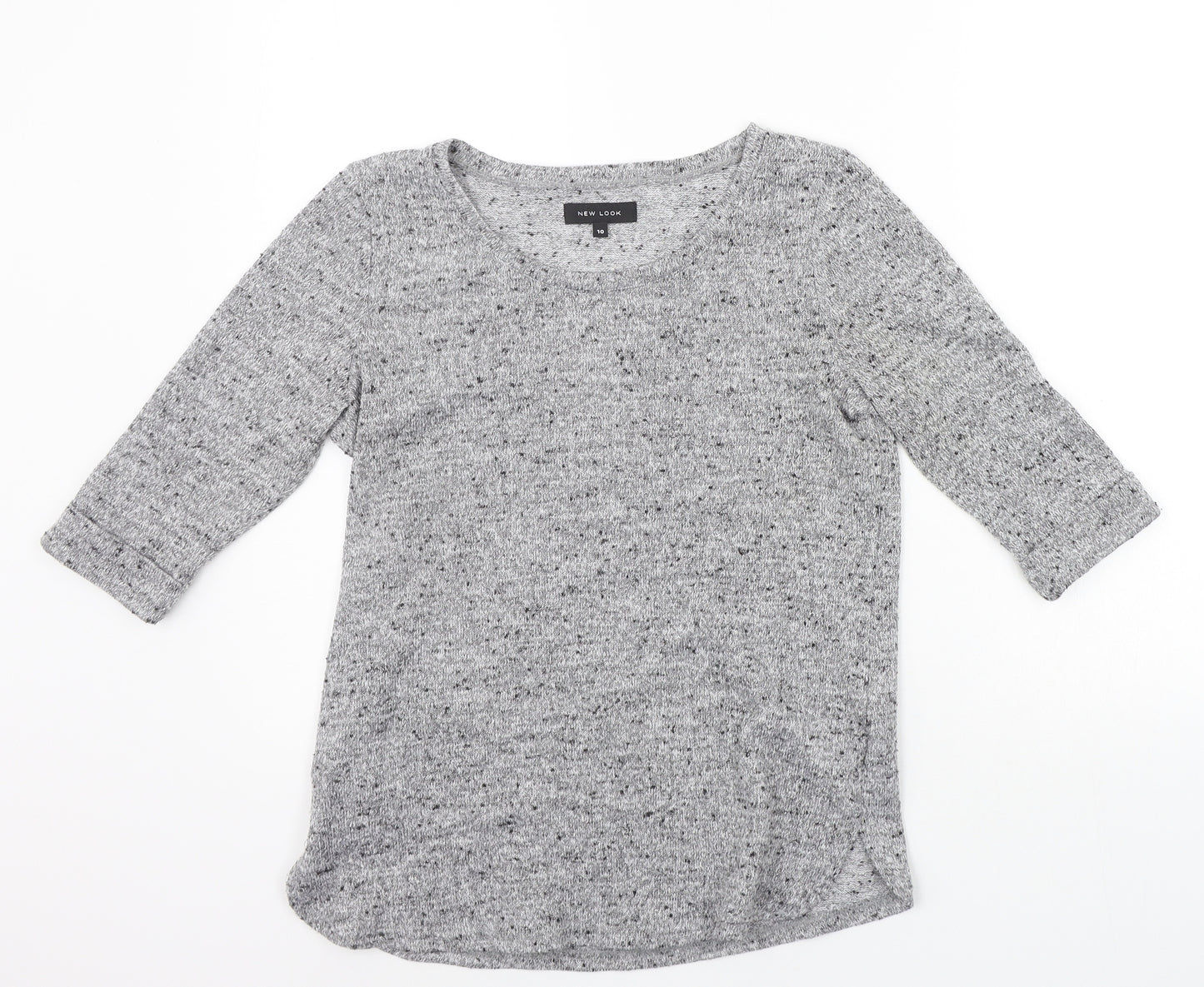 New Look Womens Grey   Pullover Jumper Size 10