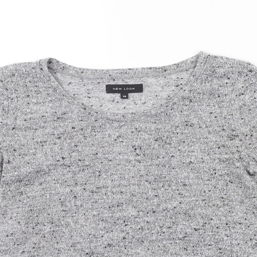 New Look Womens Grey   Pullover Jumper Size 10