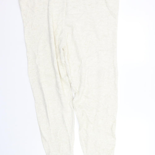 Dorothy Perkins Womens Beige   Jogger Trousers Size 16 L27 in - Elastic Waist Band