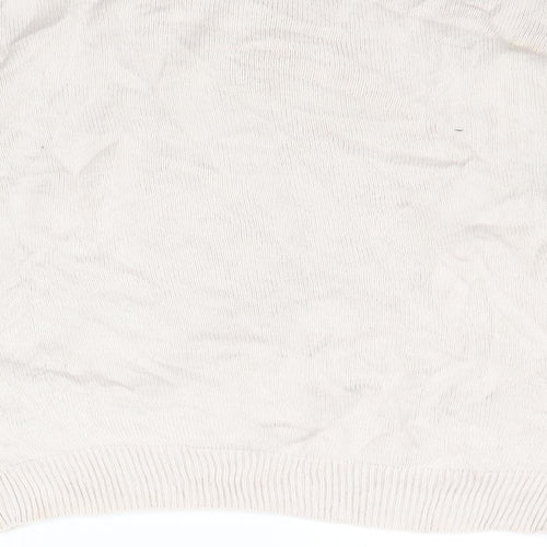 H&M Womens Beige   Pullover Jumper Size M