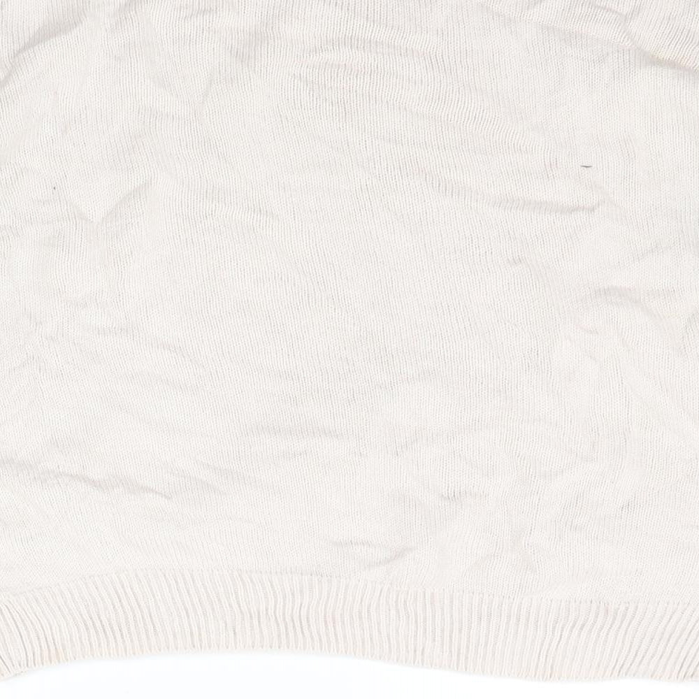H&M Womens Beige   Pullover Jumper Size M