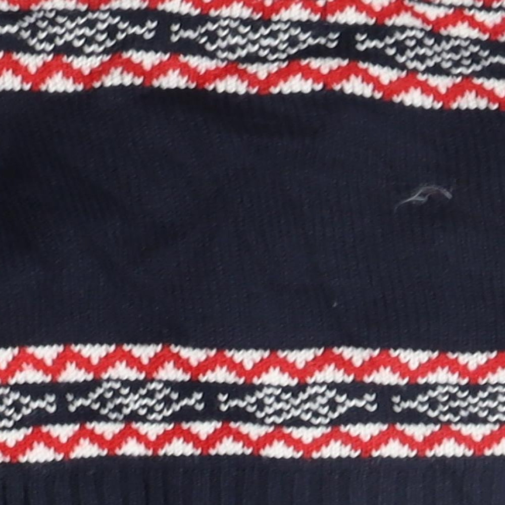 Earlydays Girls Blue Geometric  Pullover Jumper Size 3-6 Months  - Raindeer