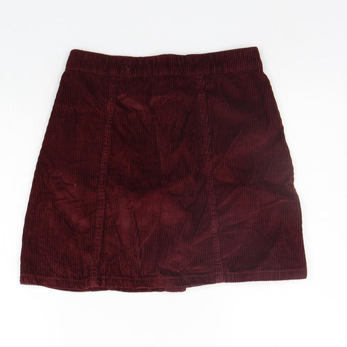 deniem co Womens Purple   A-Line Skirt Size 8