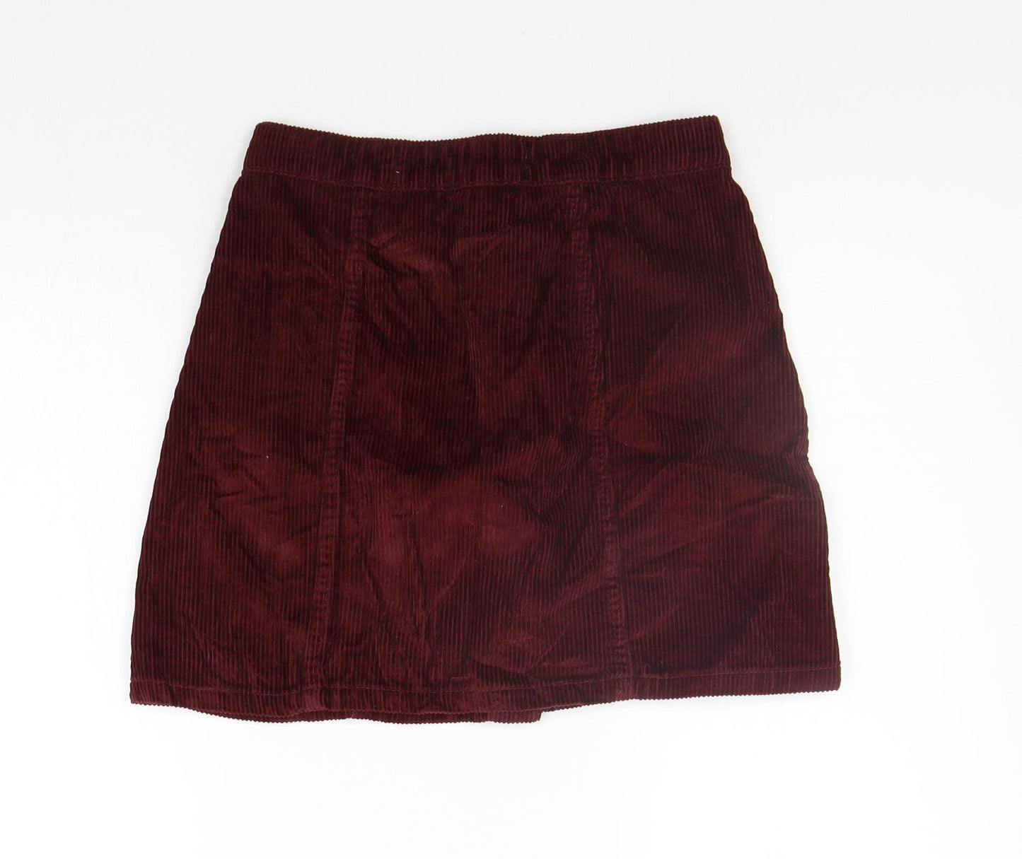 deniem co Womens Purple   A-Line Skirt Size 8