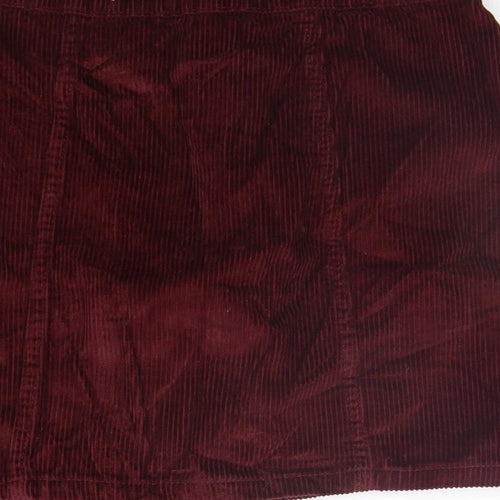 deniem co Womens Purple   A-Line Skirt Size 8