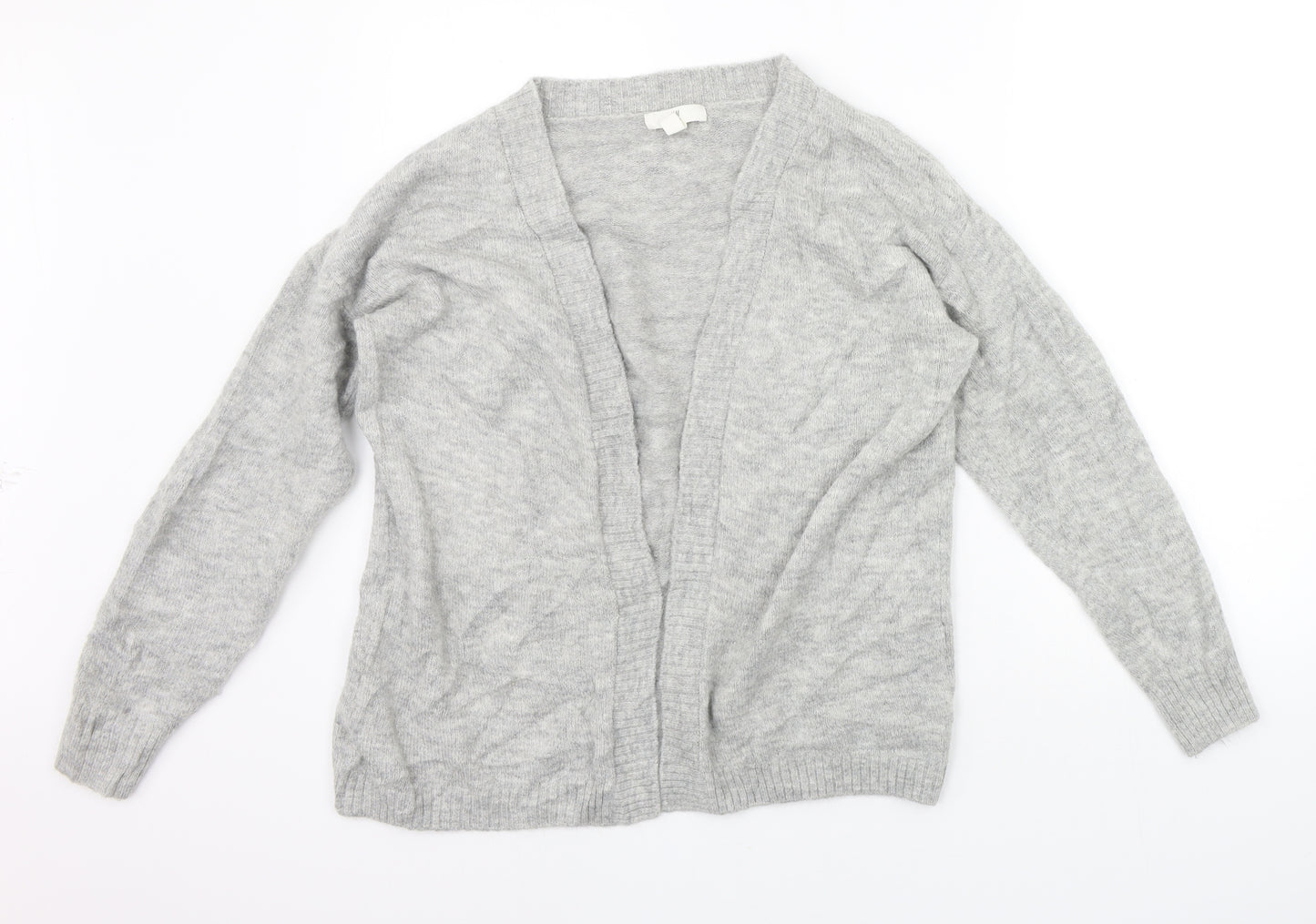 H&M Womens Grey   Cardigan Jumper Size XS