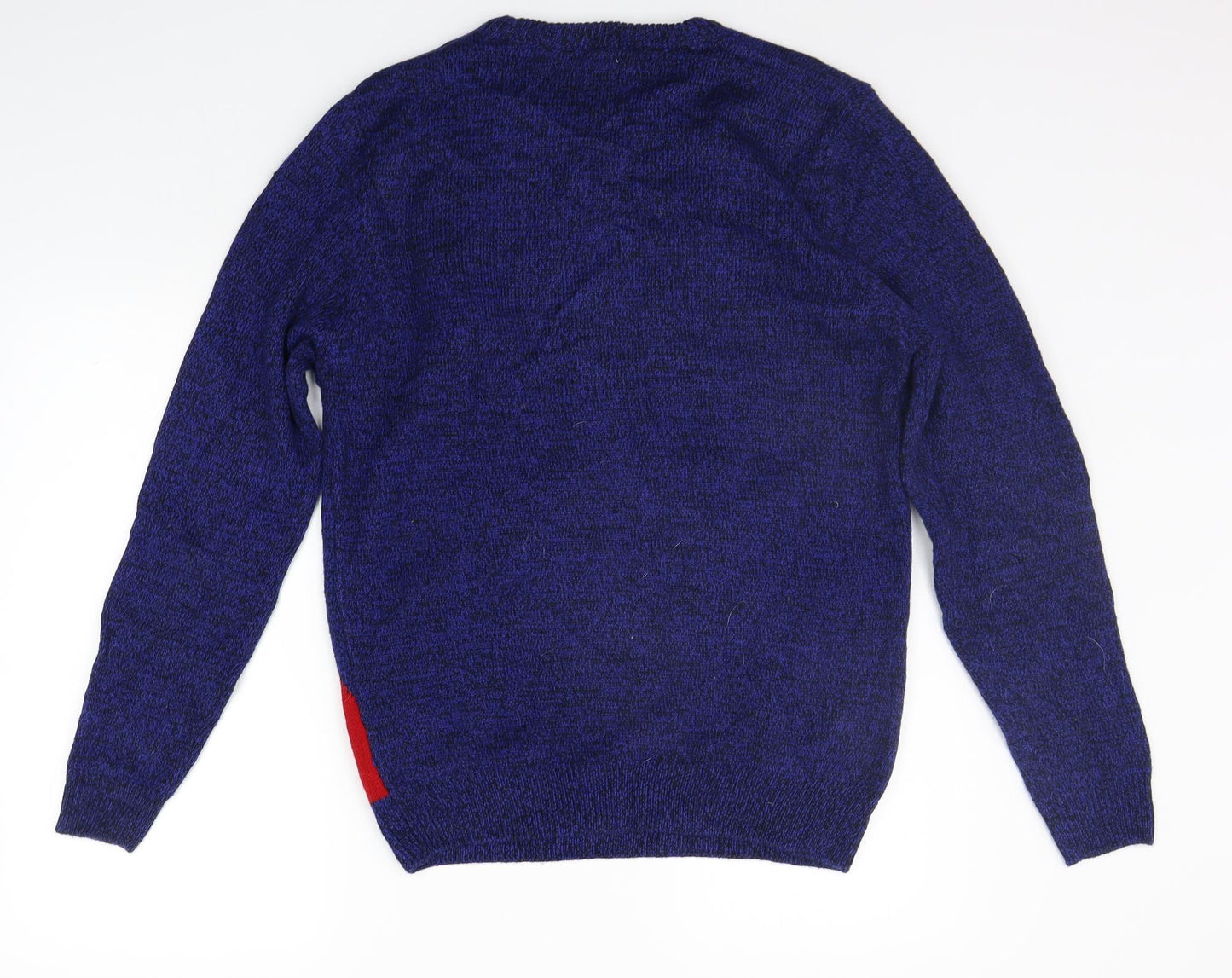 George Mens Black   Pullover Jumper Size M  - Santa