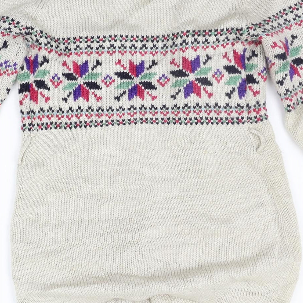 FALMER Womens Beige   Cardigan Jumper Size 8