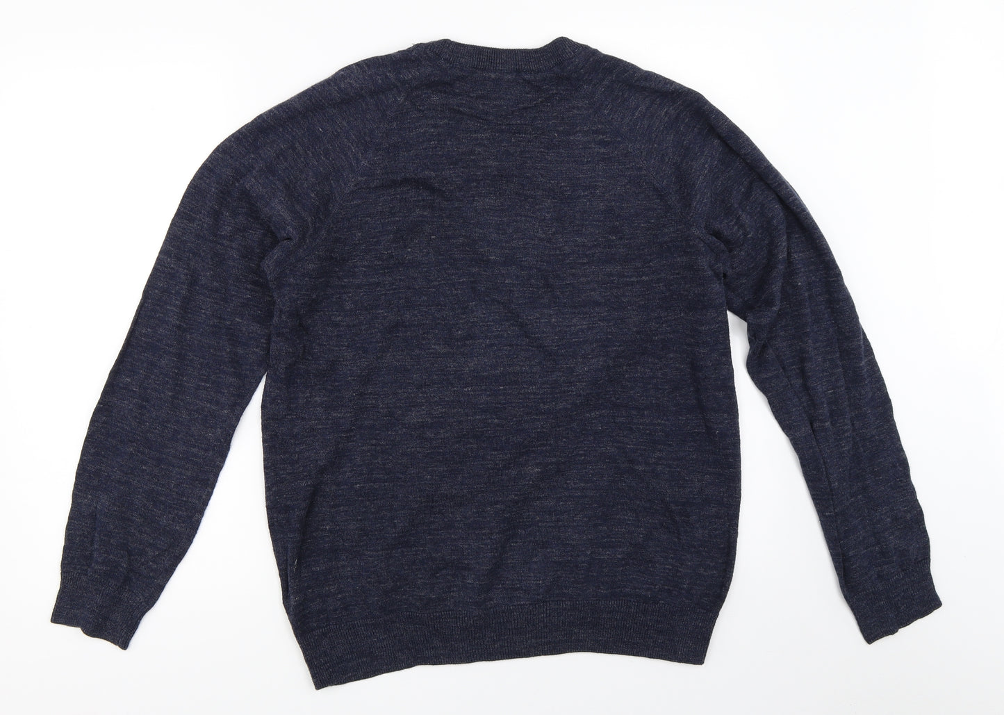 H&M Mens Blue   Pullover Jumper Size M