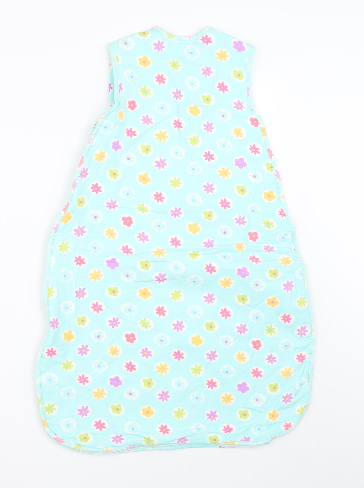 Grobag Baby Blue Floral  Babydoll One Piece One Size