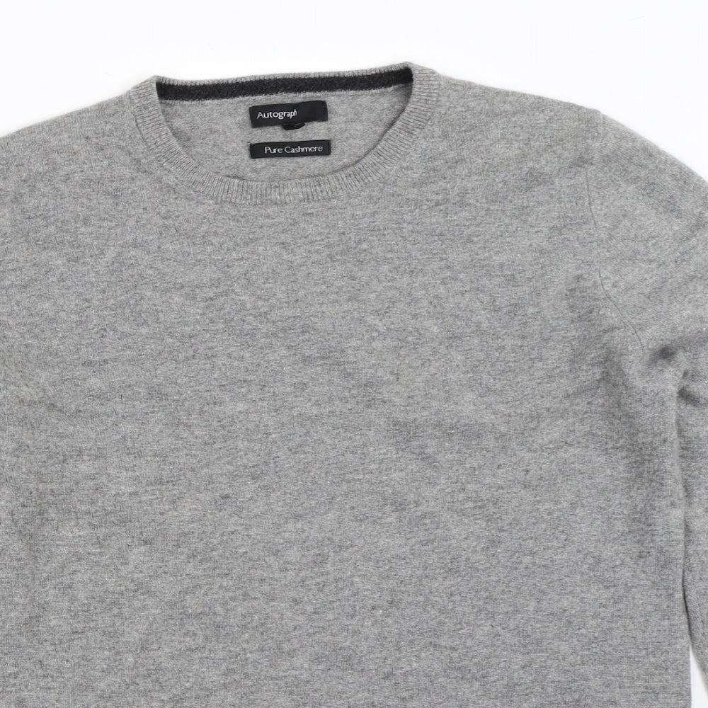Autograph Mens Grey   Pullover Jumper Size M