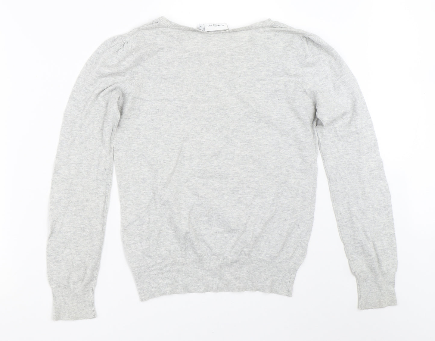 New Look Womens Grey   Pullover Jumper Size 14