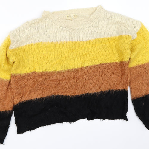 Apricot Womens Beige   Pullover Jumper Size M