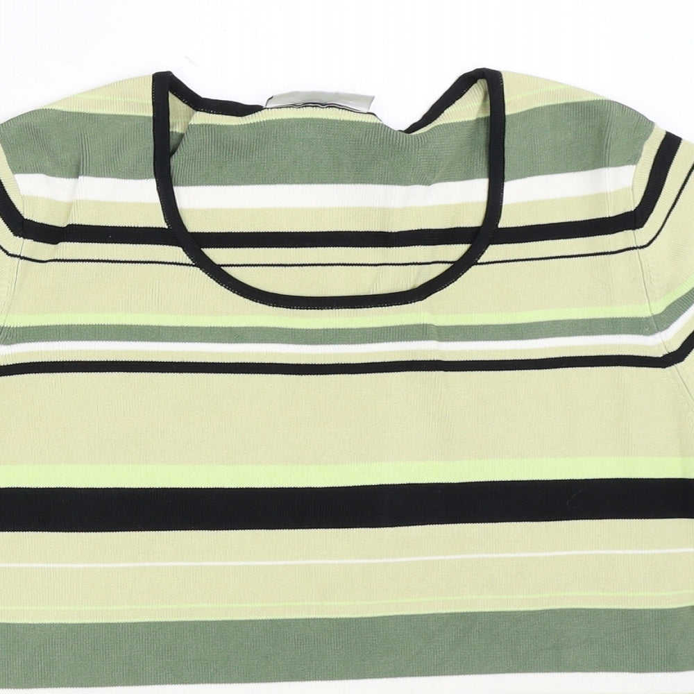 BHS Womens Green   Pullover Jumper Size 16