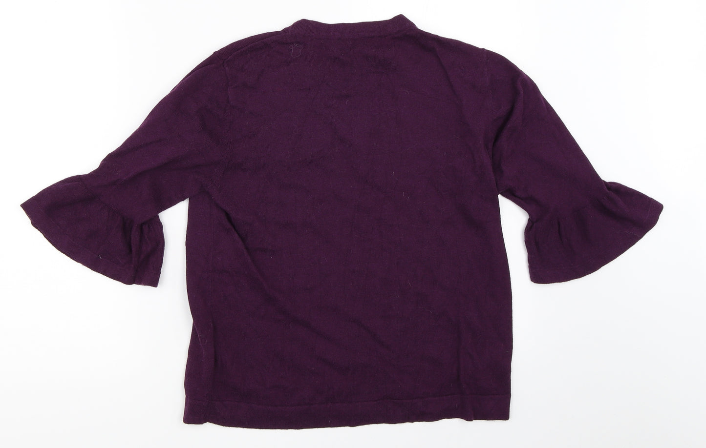Oasis Womens Purple   Pullover Jumper Size L