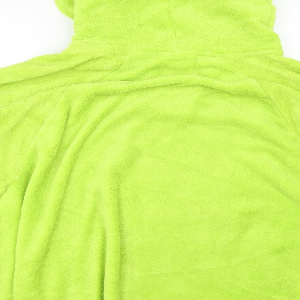 Disney Womens Green Solid  Babydoll Robe Size S  - monsters inc