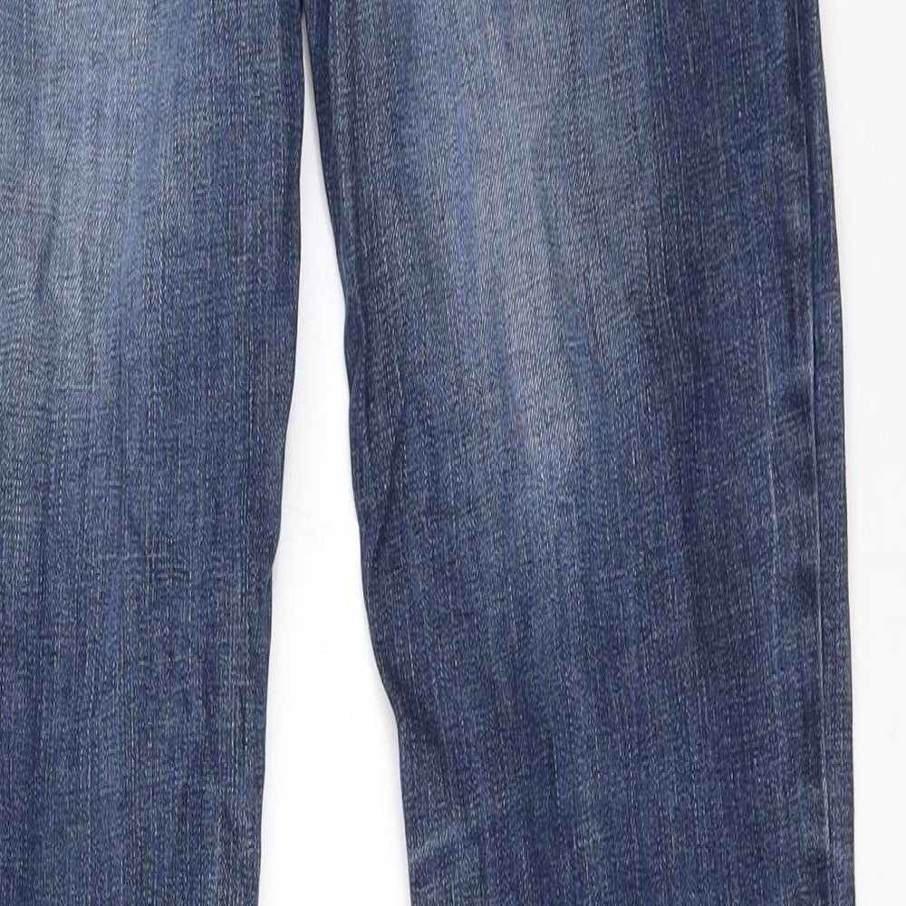 NEXT Womens Blue  Denim Bootcut Jeans Size 10 L32 in