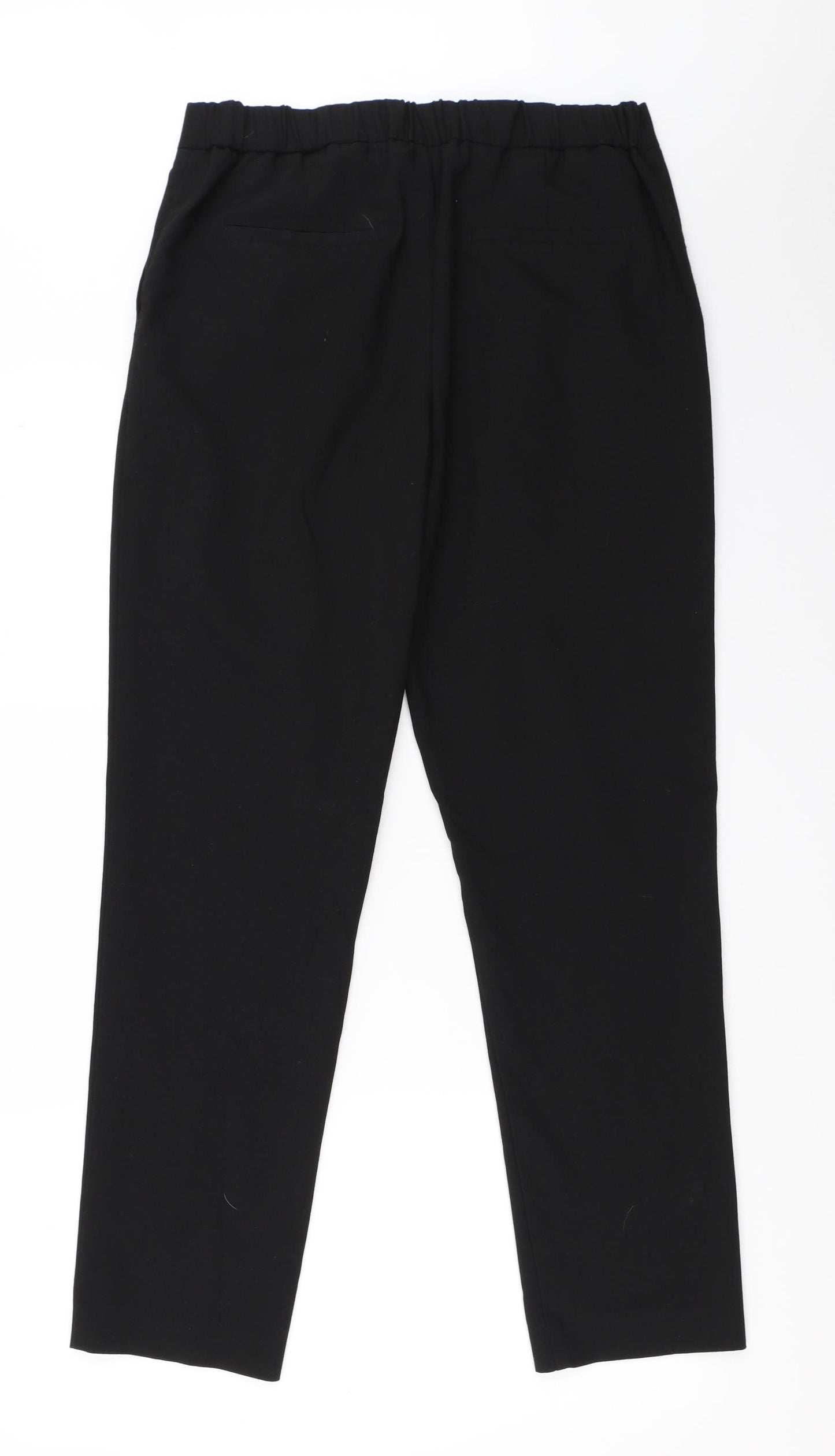 NEXT Womens Black   Trousers  Size 10 L28.5 in
