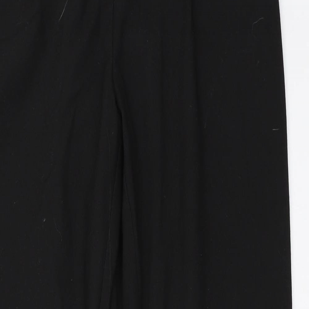 NEXT Womens Black   Trousers  Size 10 L28.5 in