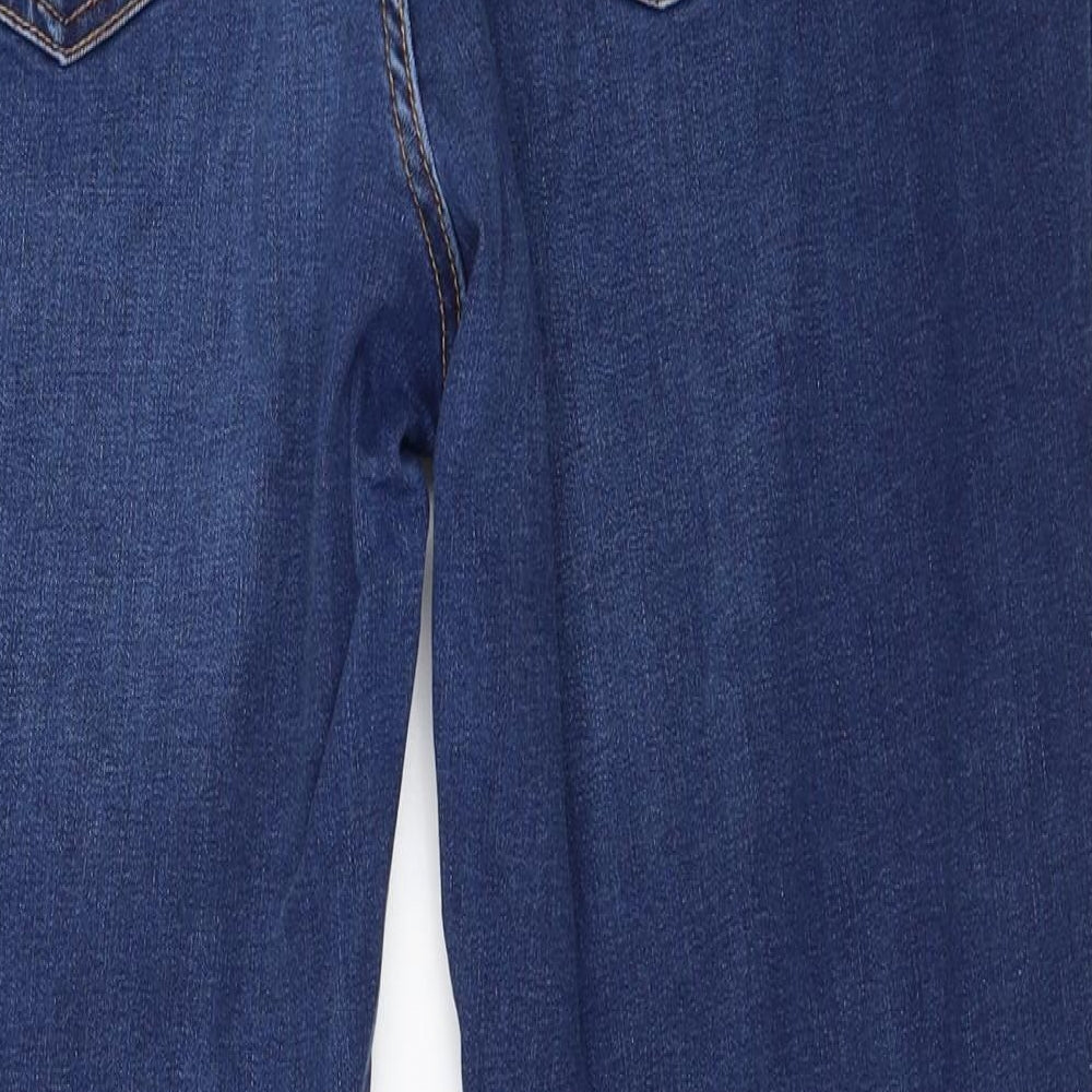New Look Womens Blue  Denim Jegging Jeans Size 18 L28 in