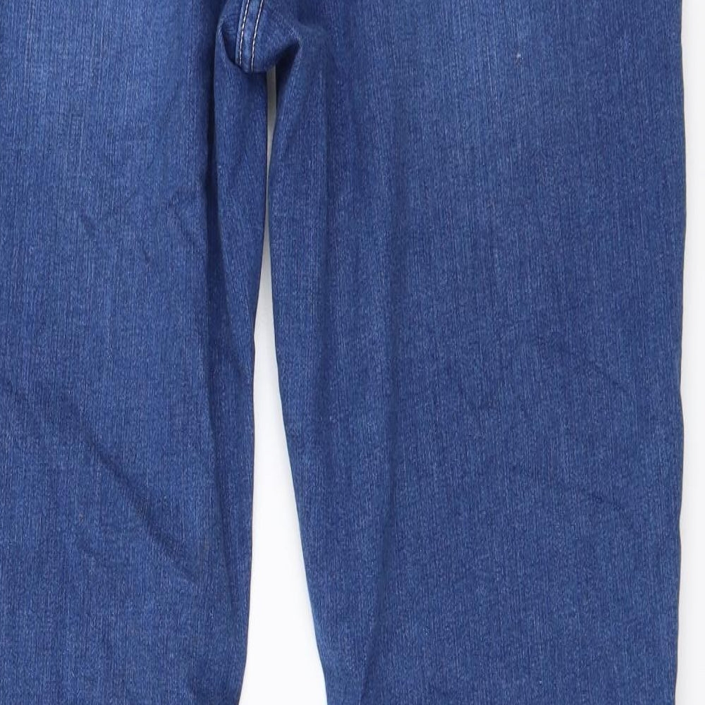 NEXT Womens Blue  Denim Skinny Jeans Size 18 L33.5 in