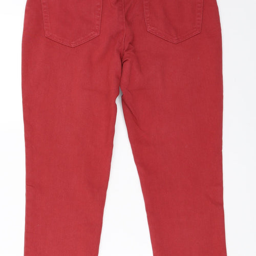 Marks and Spencer Womens Red   Jegging Jeans Size 10 L25 in