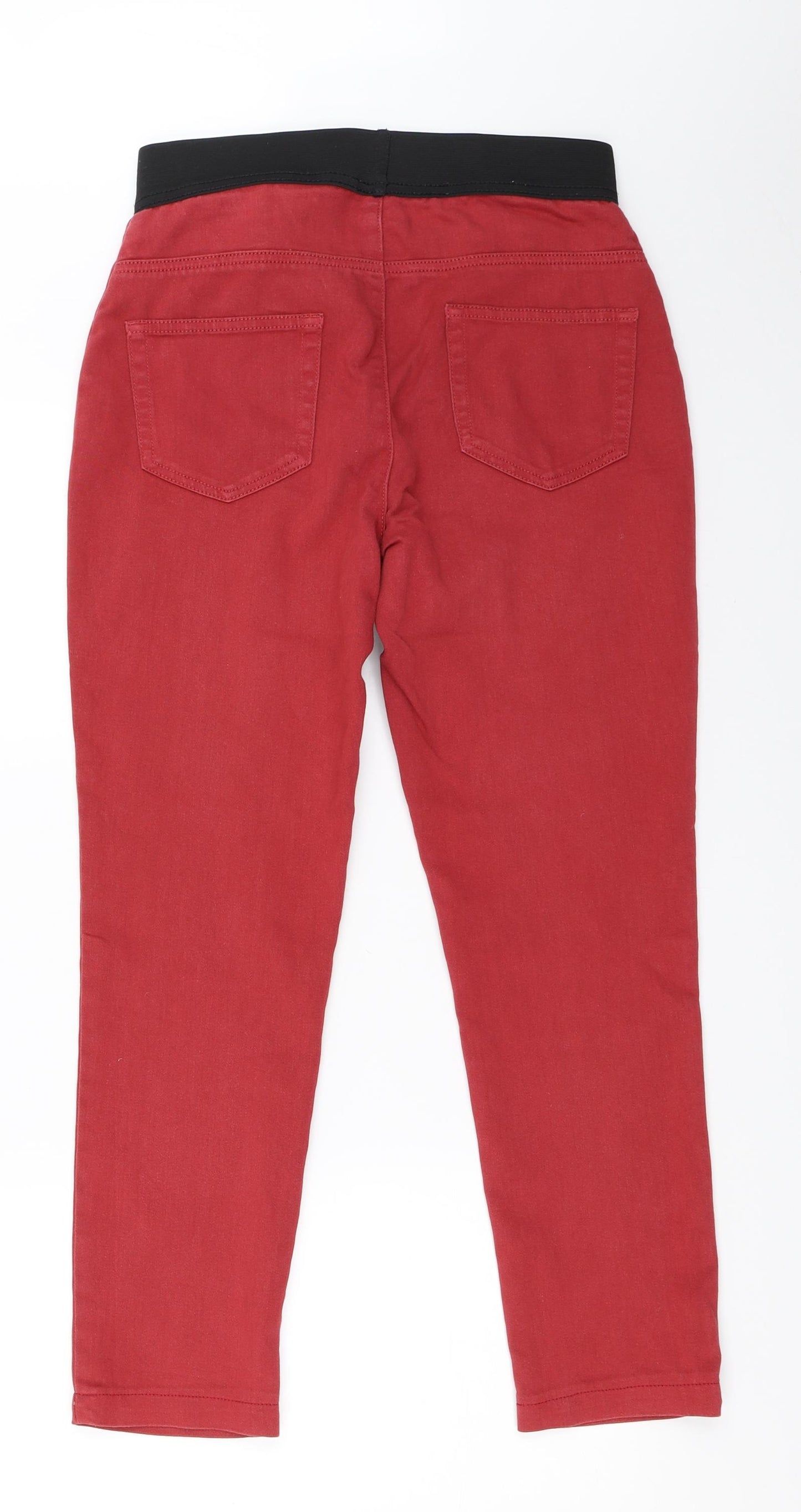 Marks and Spencer Womens Red   Jegging Jeans Size 10 L25 in