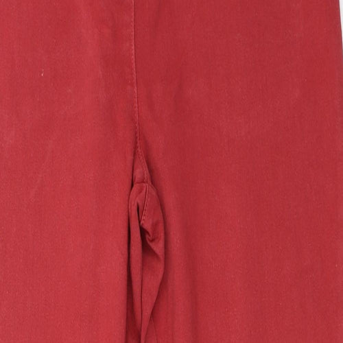 Marks and Spencer Womens Red   Jegging Jeans Size 10 L25 in