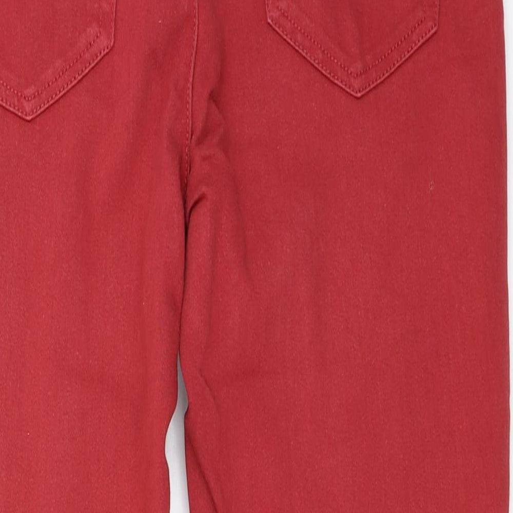 Marks and Spencer Womens Red   Jegging Jeans Size 10 L25 in