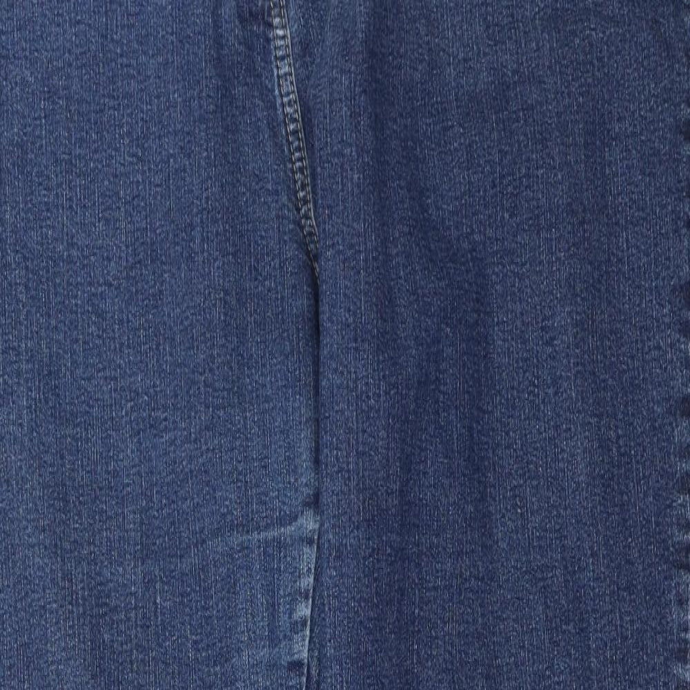 JDV Womens Blue  Denim Straight Jeans Size 20 L31 in