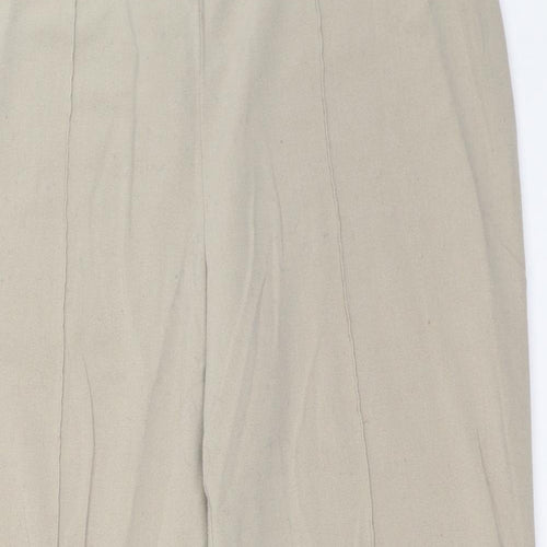 Isle Womens Beige   Trousers  Size 14 L24 in